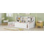 Lit plateforme en bois avec barrière de sécurité et tablettes de rangement latérales-1630557023-1630557016