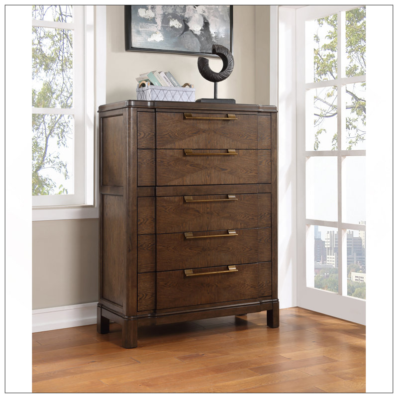 Milan - Commode - Brun foncé