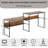 Metal Base Writing Desk