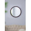 Miroir mural 20 "x 20" avec cadre en bois et finition noyer