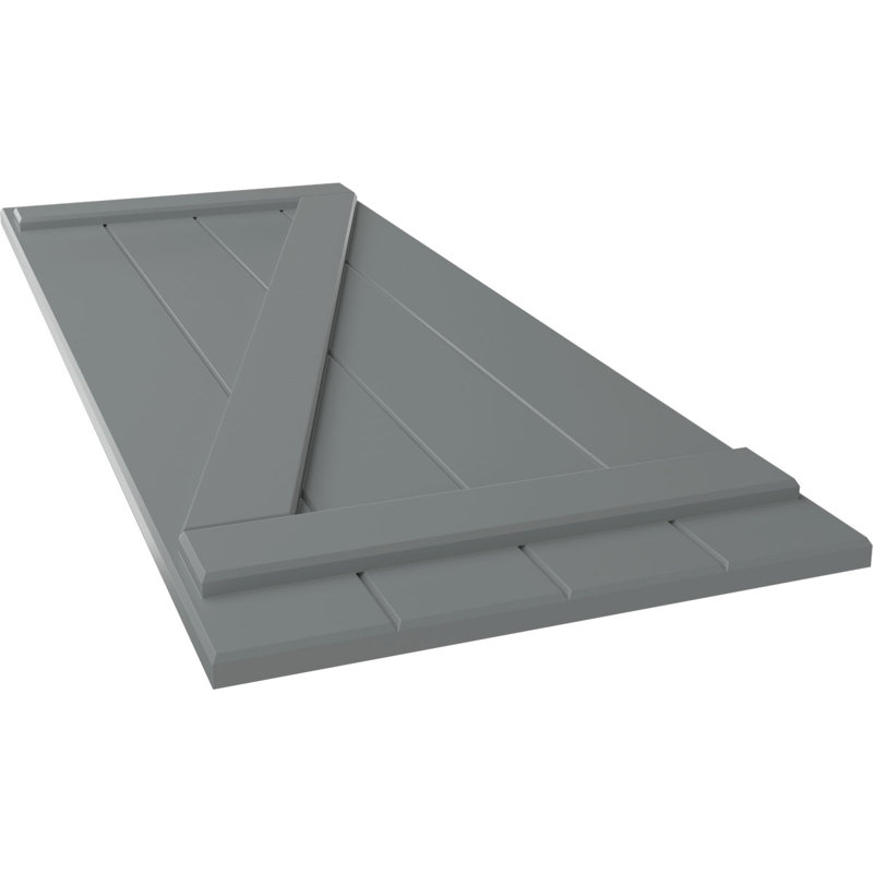 Volets en PVC True Fit, 21.5", Déferlement de l'océan, 55"