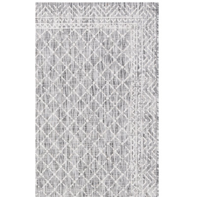 Courtyard Performance Geometric Indoor/Outdoor Area Rug