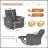 Zero Wall Power Recliner Chair With USB And Type-C, Ideal For Small Spaces And Maximum Comfort