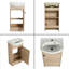 Mouad 18" Single Bathroom Vanity Set
