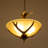 Faux Deer Antler Chandelier, Adjustable Glass Pendant Light