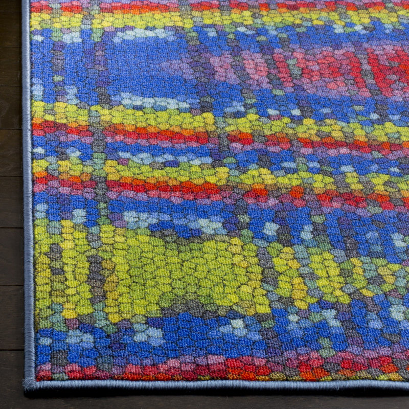 Tapis Zavala Aztec Performance Chevron, Rectangle 3 pi x 5 pi