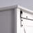 Bathroom Wall Cabinet with 2 Adjustable Shelves Wooden Storage Cabinet with a Barn Door