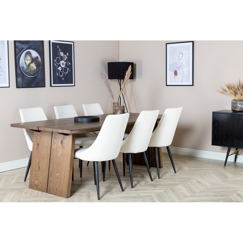 Nemeth Extendable Solid Wood Dining Set