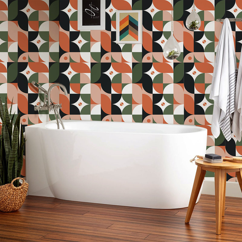 Danas Peel & Stick Geometric Roll