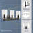 Hansley 3-Light Bathroom Vanity with Clear Glass