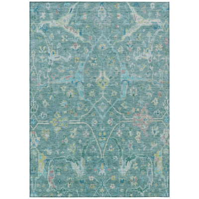 Machine Washable Indoor/Outdoor Derrick ACN2232 Global Rug