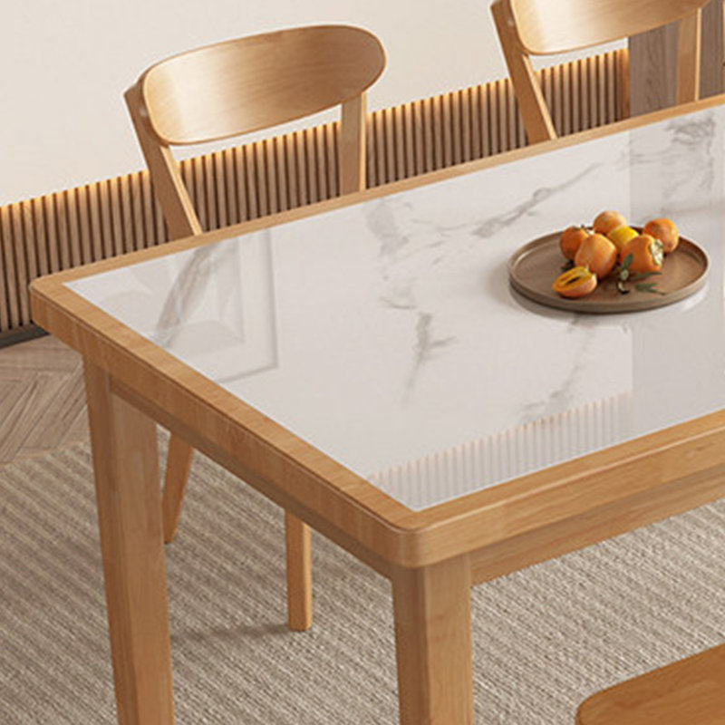 Oskars, 5 pièces: table, 4 chaises, H 29,52 po x l 55,11 po x P 31,49 po