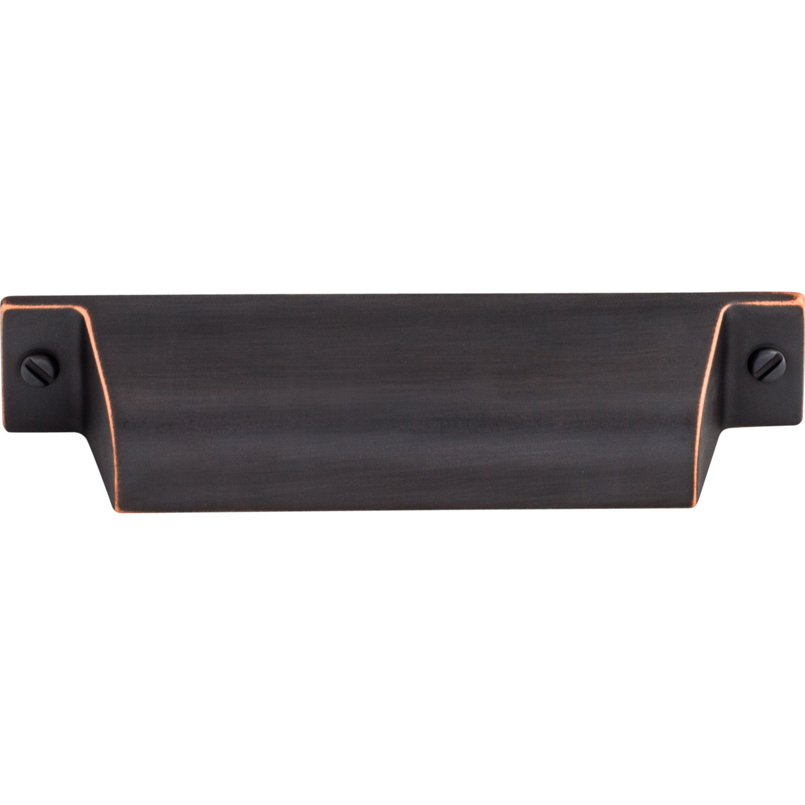 Channing Cup Bin Cabinet Pull, Umbrio, 3 3/4" Center to Center
