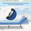 Chaise longue pliante avec dossier inclinable à 5 positions-827671343