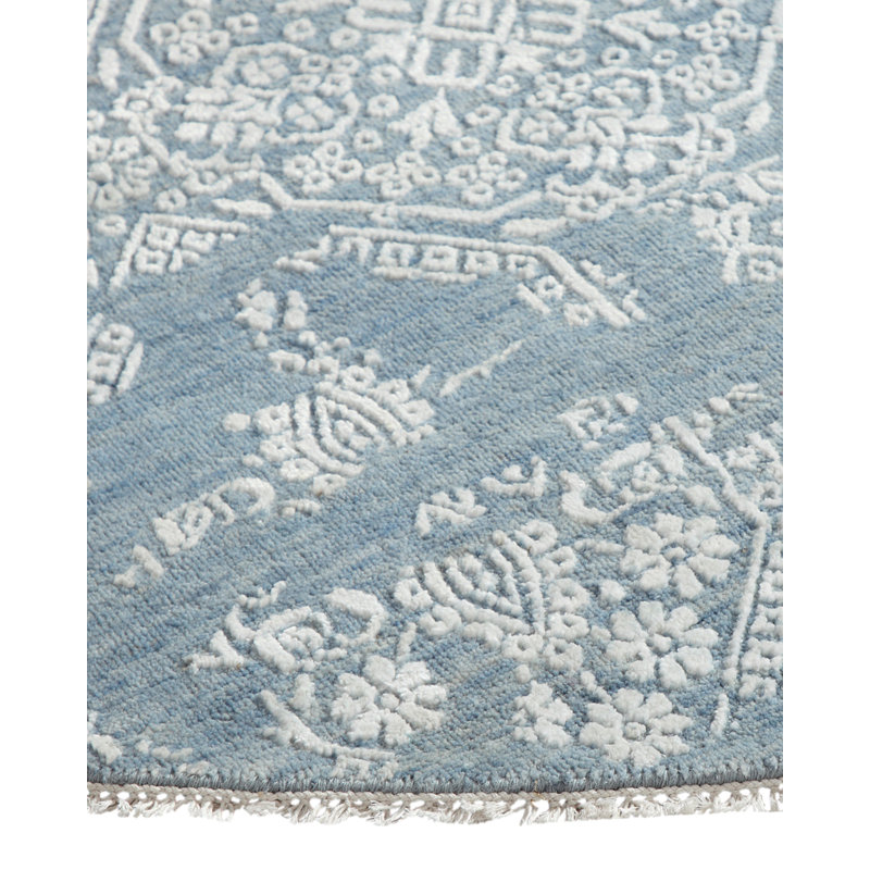 Modern One-of-a-Kind 8' Hand Knotted Area Rug