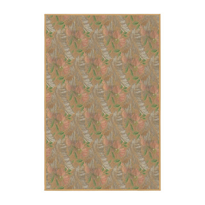 Tapis brun / gris Alberich