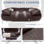 Fauteuil de bureau ergonomique avec repose-pieds Massage-97791561