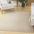 Ebern Designs Care Free Taupe Modern Indoor Rug-1258264987