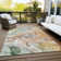 Alfonzo Flatweave Washable Abstract Indoor / Outdoor Rug