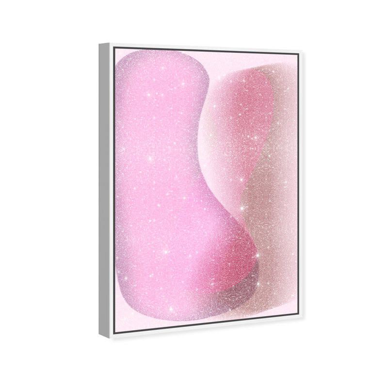 Dancing Lovers Print by Oliver Gal, 46"H x 31"W, White Floater Frame