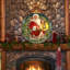 Décoration murale porte de père Noël Enchanted Ball Christmas