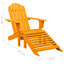 Chaise Adirondack de patio avec repose-pieds Wakarusa-96433960