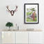 Umemi Tsuki by Isoda Koryusai - Picture Frame Painting Print-55605997-55605998