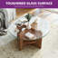 Table basse ronde en verre-1641957268