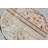Vintage Turkish Round Rug with Beige and Coral Tones Featuring a Floral Pattern Beige/Orange