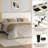 Upholstered Bed Frame with Adjustable Headboard-1965812329-1946548019