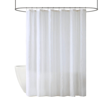 1-Piece Sheer Shower Curtain