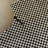 Harlow Two-Tone Checkerboard Black/ Ivory Area Rug-732613442
