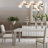 Axiom 44 " Extendable Rectangular Dining Table