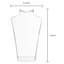 Acrylic Necklace Earring Jewellery Stand