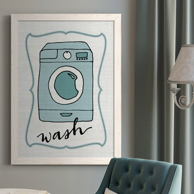 Wash, impression sur toile encadrée