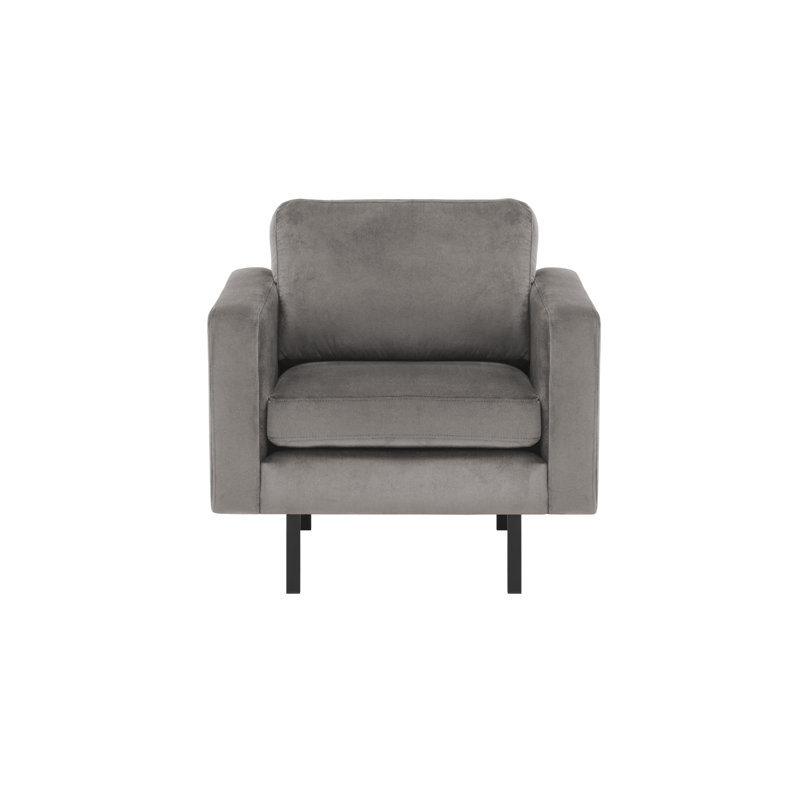 Jacquoline Upholstered Armchair, Light Grey