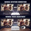 Mini projecteur pour iPhone 1080p, projecteur portatif idéal pour la chambre ou l'extérieur, avec trépied. Compatible avec les téléphones intelligents, les clés TV, HDMI et USB.