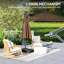 Outsunny 3 m Garden Cantilever Parasol w/ Fillable Base up to 90kg-2065842292