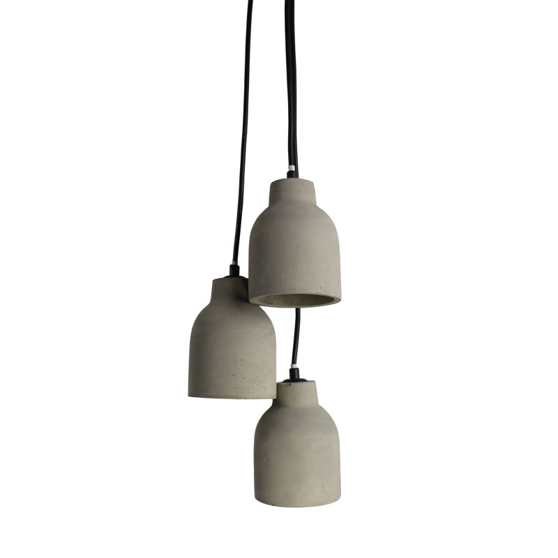 Luminaire suspendu cascade 3 lumières I