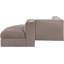 Tissu d'ameublement en velours Demars 5 pièces Canapé modulaire modulaire-2087767927