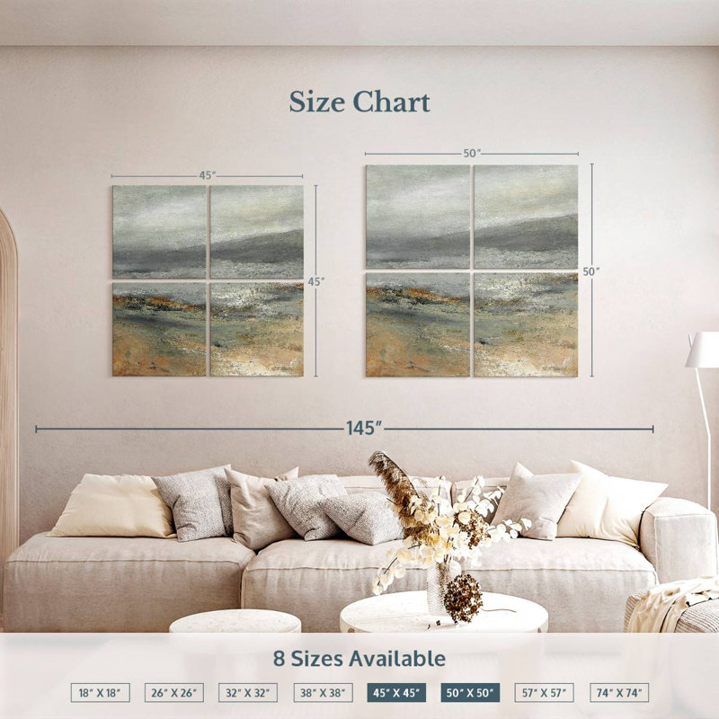 Avery Copper Mountain, 45" H x 45" W