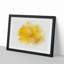 Sole Yellow Daffodil in Abstract - Picture Frame Painting Print-55726439-55726434