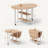 Mobile Folding Dining Table-1243558353