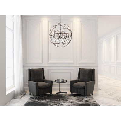 Svante 18-Light Dimmable Globe Chandelier