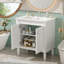 Meuble-lavabo 30 po avec lavabo en céramique-1252787570