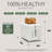 WILLOW Kitchen 2-Slice Toaster with Wide Slots - Perfect for Toasted Bagels, Compact Design, Crumb Tray - WHITE-122877465
