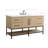 Cherita 60" Single Bathroom Vanity With Engineered Stone Top