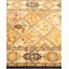 Tapis traditionnel brun en laine noué à la main 2 pi 8 po x 4 pi 2 po
