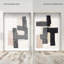 Nowhere Set Shadowbox Abstract Print by Oliver Gal, Black Frame, 10 x 15-441217812-441217820