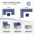 7 Pieces Rattan Patio Conversation Sets With Cushions-1993014273